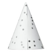 50モダンと素晴らしい誕生日紙吹雪紙帽子 パーティーハット (裏面)