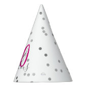 50モダンと素晴らしい誕生日紙吹雪紙帽子 パーティーハット (右)