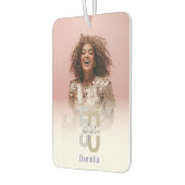 50モダン&素晴らしい50誕生日写真 カーエアーフレッシュナー (左)