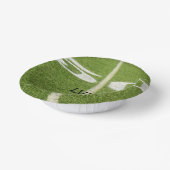 50ヤードライングリーンフットボール場 ペーパーボウル (傾斜あり)