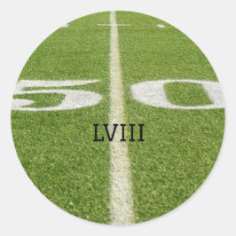 50ヤード線サッカー場 ラウンドシール