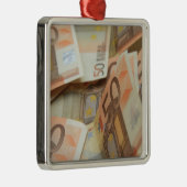 50ユーロマネーアート メタルオーナメント (右)