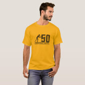 50ワイシャツを押して-スタイル及び色を選んで下さい Tシャツ (正面フル)