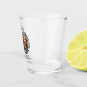 50人だ!写真50誕生日 ショットグラス (右)