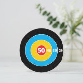 50人のターゲットハンターの第50誕生日の招待状の衝突 招待状 (スタンド正面)