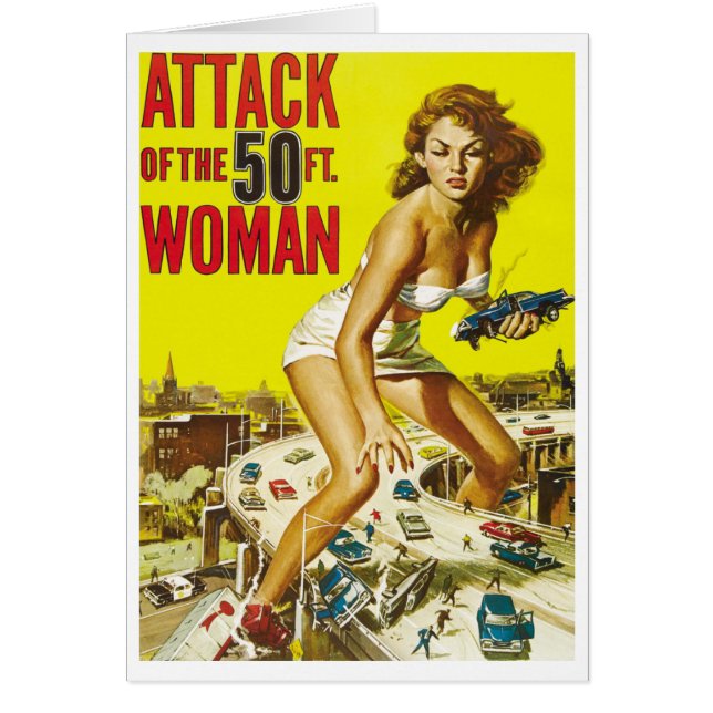 50人の足のエイリアンの女性 (正面)