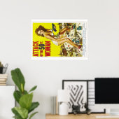 50人の足の女性ポスター ポスター (ホームオフィス)