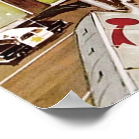 50人の足 ポスター (角)