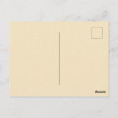 50代のカップル ポストカード (裏面)