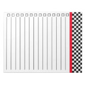 50代のダイナー ノートパッド (正面)