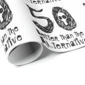 50代わり第50のおもしろいな誕生日vZ2よりよい ラッピングペーパー (ロールコーナー)