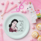 50代女性の皮肉 ペーパープレート (パーティー)