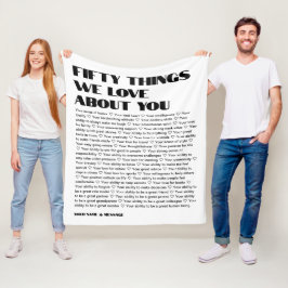 50件の愛するテンプレート誕生日 フリースブランケット