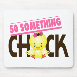 50何かひよこ1 マウスパッド