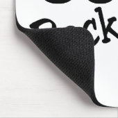 50個の石(ロッカー) マウスパッド (コーナー)