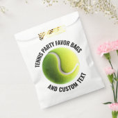 50個セット テニスボール デザイン オーダーメイド ギフト袋 フェイバーバッグ (封をした状態)