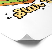 50億スターホテルキャンピングカンパーテントギフト ポスター (角)