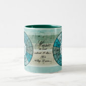 50分の1のミュージシャンギフトマグ ツートーンマグカップ (中央)