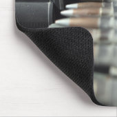 50口径の機関銃ラウンド マウスパッド (コーナー)