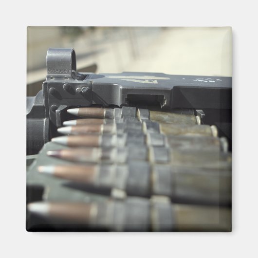 50口径の機関銃ラウンド マグネット (正面)