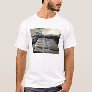 50口径の機関銃円形 Tシャツ