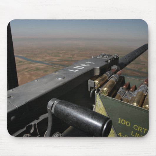 50口径の機関銃 マウスパッド (正面)