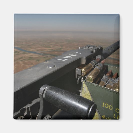 50口径の機関銃 マグネット (正面)