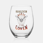 50口径の ステムなしワイングラス (正面)