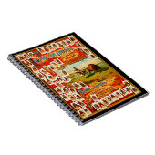 50名の有名な先住民アメリカの部族の長 ノートブック (右側)