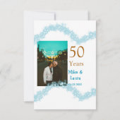 50周年おめでとうございます 結婚日 夫婦名 (裏面)