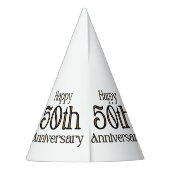 50周年おめでとう パーティーハット (裏面)