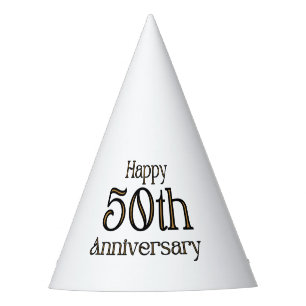 50周年おめでとう パーティーハット