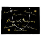 50周年おめでとう ラージペーパーバッグ (裏面)