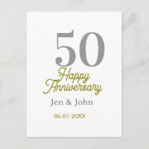 50周年おめでとう 名前 日付 シルバー ゴールド 日付