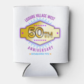 50周年が楽しめる 缶クーラー (正面)