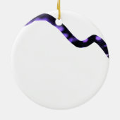 50周年に対する歓呼の追加の名前の写真日付 セラミックオーナメント (裏面)