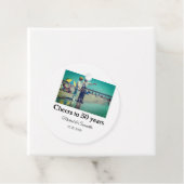 50周年に対する歓呼の追加の名前の写真日付 フェイバータグ (インサイチュ)