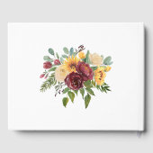 50周年ひまわり ゲストブック (裏面)