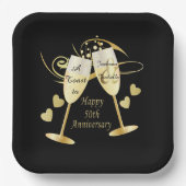 50周年への応援 ペーパープレート (正面)