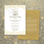 50周年を迎えた全てのサプライズパーティー結婚が一斉に登場 招待状