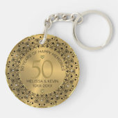 50周年を迎えた黒結婚曼荼羅 キーホルダー (裏面)