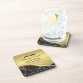 50周年を迎える宗教結婚をパーソナライズ コースター (右側)