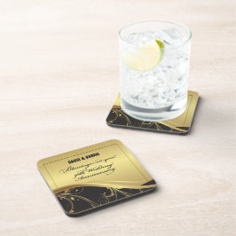 50周年を迎える宗教結婚をパーソナライズ コースター