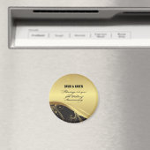 50周年を迎える宗教結婚をパーソナライズ マグネット (インサイチュ (食洗機))