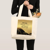 50周年を迎える宗教結婚をパーソナライズ ラージトートバッグ (正面(商品))