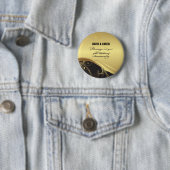 50周年を迎える宗教結婚をパーソナライズ 缶バッジ (インサイチュ)