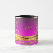 50周年を迎え結婚た彼女のコーヒーマグ マグカップ (中央)