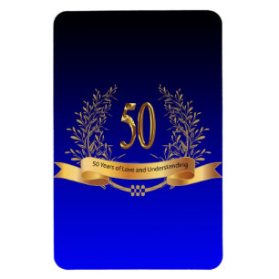 50周年を迎結婚えるFlexible Photo Magne マグネット