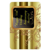 50周年を迎結婚えるFlexible Photo Magnet マグネット (縦)