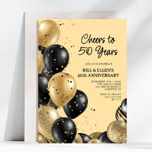 50周年エレガントのスクリプ結婚ト